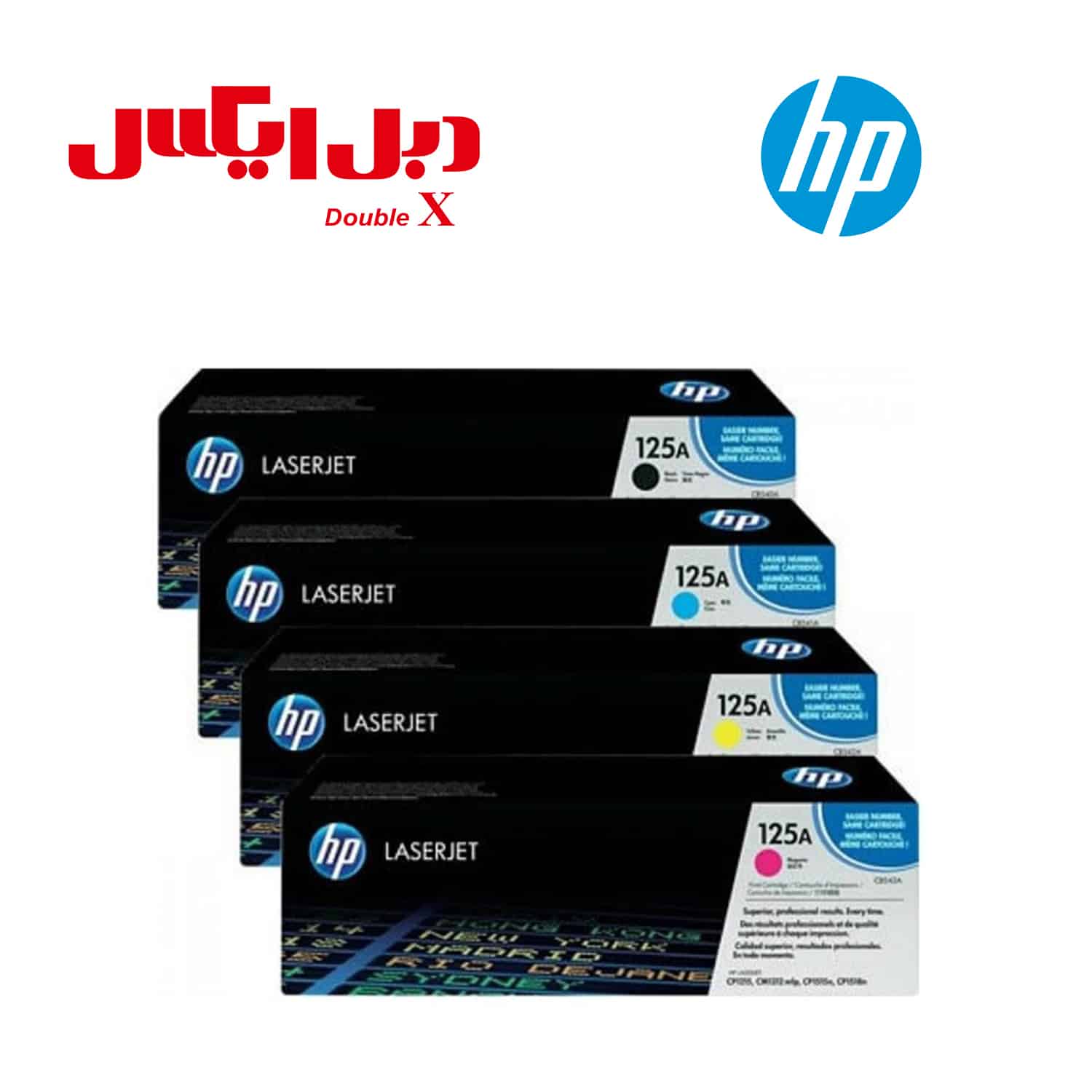 125 کارتریج لیزری اچ پی HP 125A رنگی - Image 1