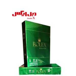 کاغذ A4 رولکس بسته ۵۰۰ عددی کارتن‌دار