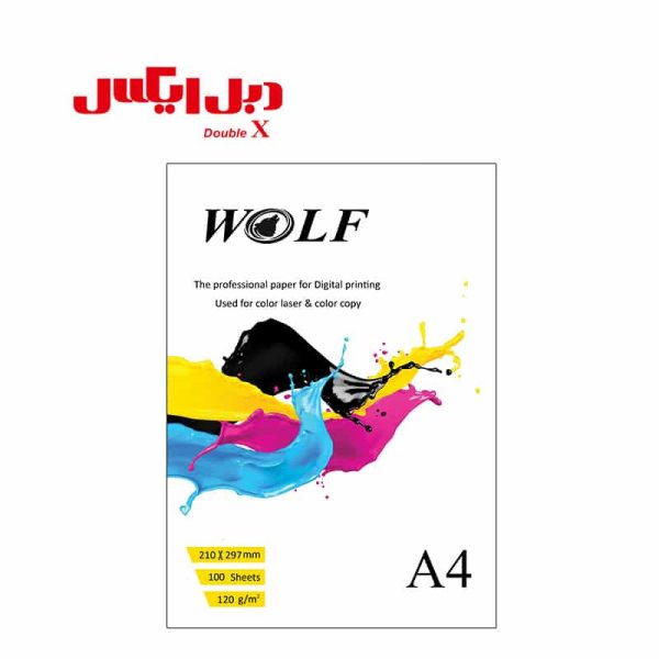کاغذ عروسکی لیزری ۱۲۰ گرم ولف سایز A4