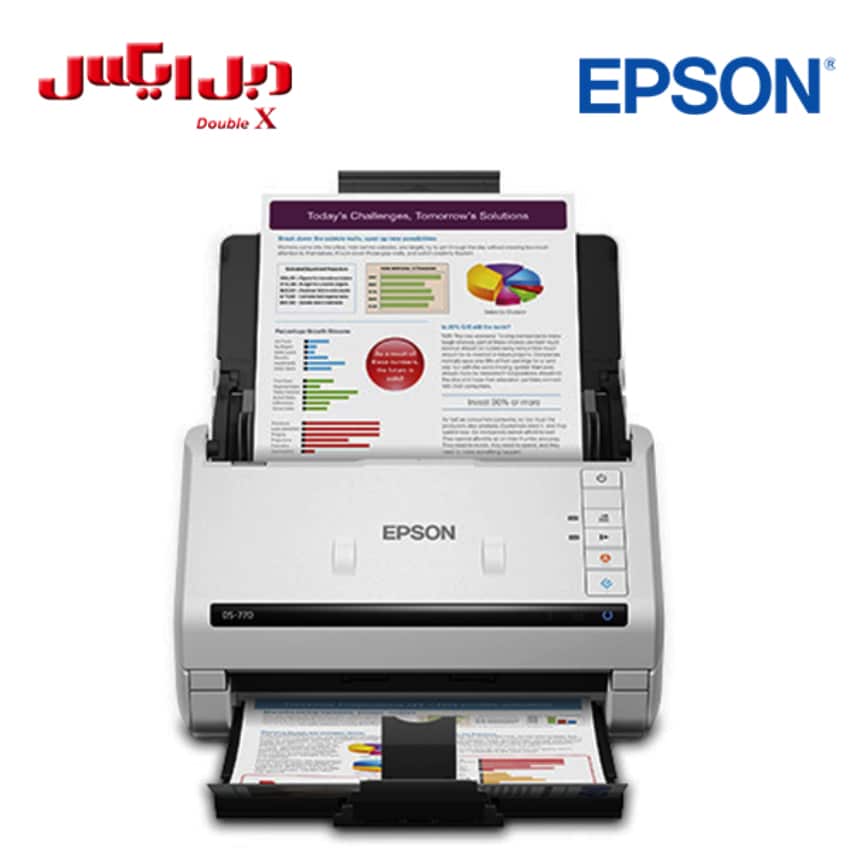 اسکنر اسناد رنگی Epson WorkForce DS-770 اسکنر اسناد رنگی Epson WorkForce DS-770